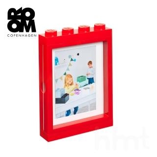 【LEGO 樂高】Room Copenhagen LEGO PICTURE FRAME 樂高壁掛相框-紅色(樂高造型相框)