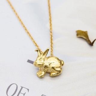 【Dogeared】兔子金色項鍊