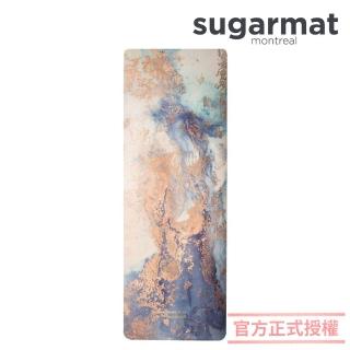 【加拿大Sugarmat】麂皮絨天然橡膠瑜珈墊 3.0mm 追夢者 Dream Catcher(藍色)