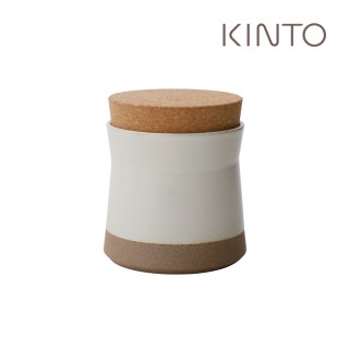【Kinto】CLK-211 陶瓷香料儲藏罐400ml-白