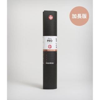 【Manduka】PRO Mat 瑜珈墊 6mm 加長版 - Black(高密度PVC瑜珈墊)