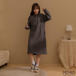 【MO-BO】BT21內刷毛連帽洋裝(洋裝)
