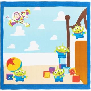 【Marushin 丸真】嬰兒浴巾 90*90 迪士尼 玩具總動員 房間(生活 雜貨)