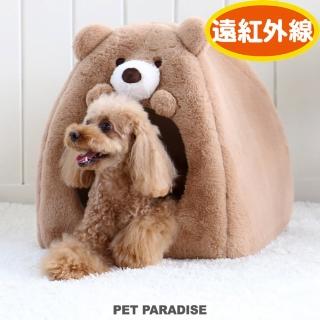 【PET PARADISE】屋床 小熊 M 遠紅外線(寵物窩 寵物睡窩)