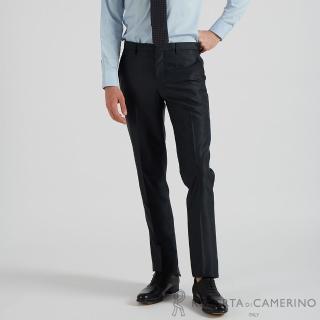 【ROBERTA 諾貝達】男裝 修飾剪裁 上班族舒適穿搭西褲 平口(深藍)