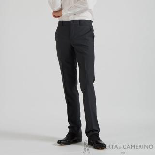 【ROBERTA 諾貝達】男裝 修飾剪裁 舒適時尚感西褲 平口(藍灰)