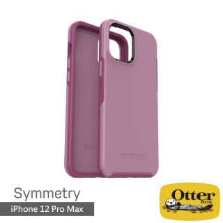 【OtterBox】iPhone 12 Pro Max 6.7吋 Symmetry炫彩幾何保護殼(粉紅)