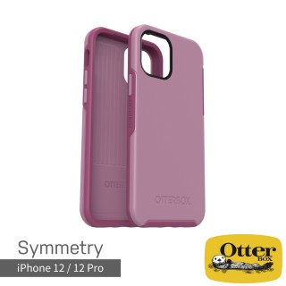 【OtterBox】iPhone 12 / 12 Pro 6.1吋 Symmetry炫彩幾何保護殼(粉紅)