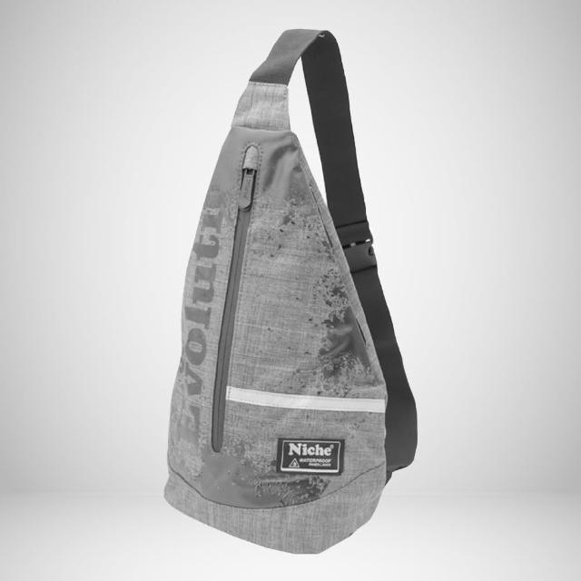 【Niche 樂奇】三角型防水單肩背包 休閒旅遊背包  N-5211