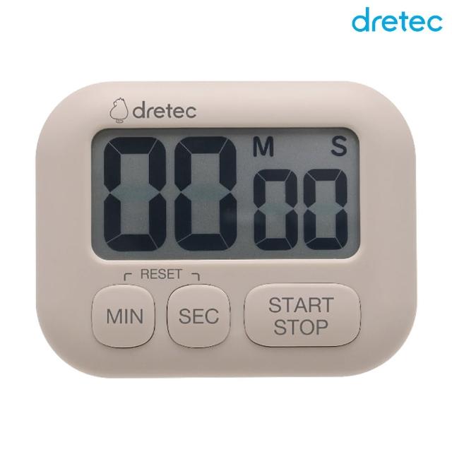 【DRETEC】日本 Dretec 大螢幕計時器 長方型 料理計時(料理計時器 T-791 T-791BE / T-791PK)