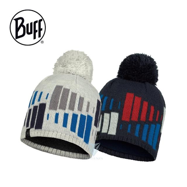 【BUFF】BFL123525 MITCH - 針織保暖毛球帽(Lifestyle/生活系列/毛球帽)