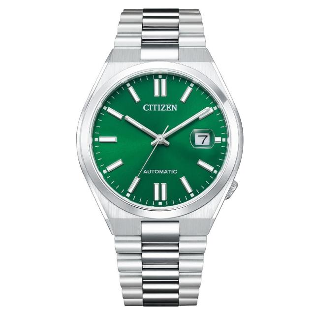 【CITIZEN 星辰】Mechanical綠動有型機械腕錶(NJ0150-81X)