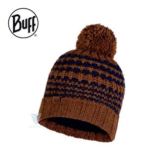 【BUFF】BFL120841 KOSTIK-針織保暖毛球帽-時尚棕(Lifestyle/生活系列/毛球帽)