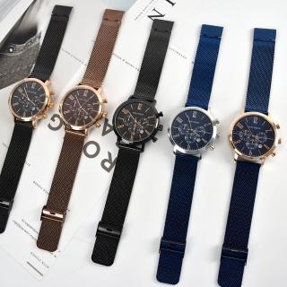 【men life】MINIFOCUS三眼數字米蘭手錶(手錶)