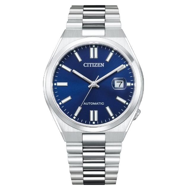 【CITIZEN 星辰】Mechanical聚焦藍面機械腕錶(NJ0150-81L)