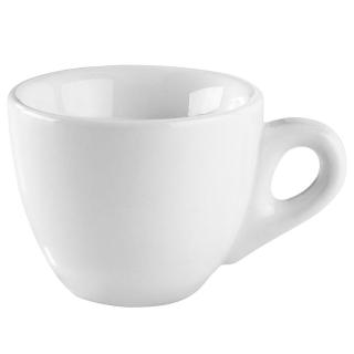 【Pulsiva】Nissa瓷製濃縮咖啡杯 白70ml(義式咖啡杯 午茶杯)