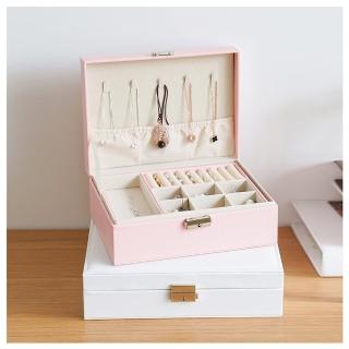 【HaNA 梨花】女孩的玩具箱珍藏珠寶盒．愛黛兒雙層飾品收納盒