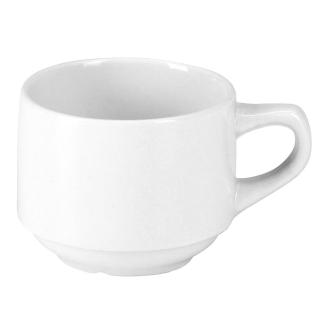 【Pulsiva】Rondon瓷製濃縮咖啡杯 白70ml(義式咖啡杯 午茶杯)