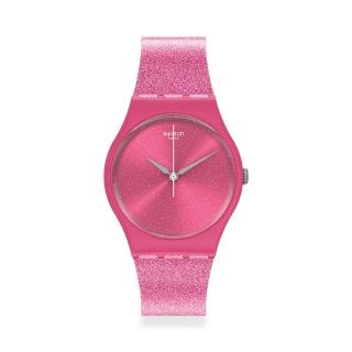 【SWATCH】Gent 原創系列手錶MAGI PINK 瑞士錶 錶(34mm)