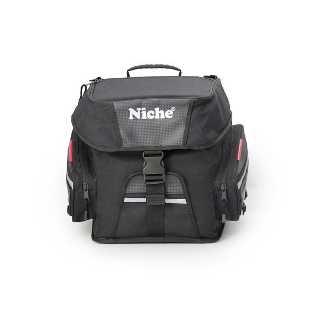 【Niche 樂奇】重機頭盔後座包 後尾袋 NMO-2215(騎士後車包 單肩背包)