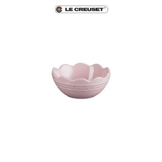 【Le Creuset】瓷器蕾絲花型碗14cm(雪紡粉)