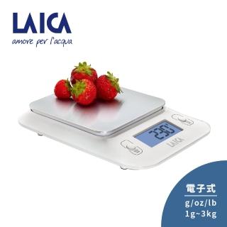 【LAICA 萊卡】數位電子秤/廚房秤/料理秤/烘培秤(義大利工藝設計)