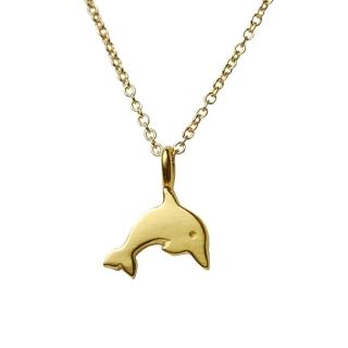【Dogeared】海豚金色項鍊