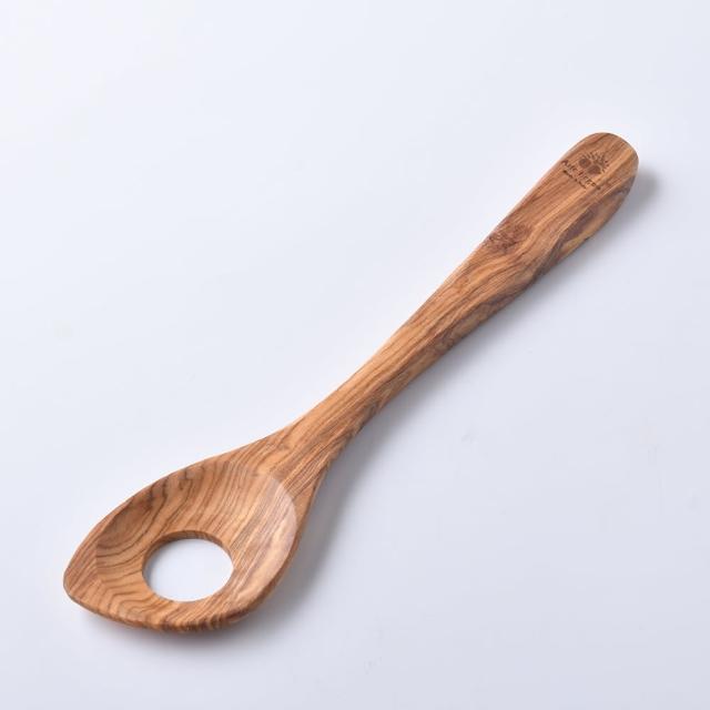 【Artelegno 愛塔】義大利 橄欖木 分食勺 分食匙 湯匙 30cm 義大利製