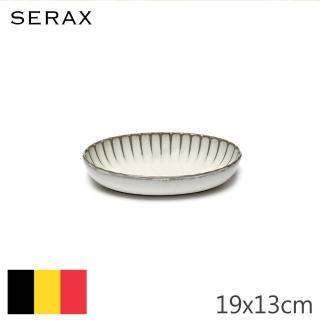 【SERAX】INKU/服務橢圓盤/白(比利時米其林餐瓷家飾)