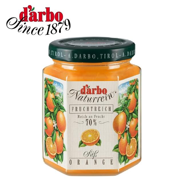 【Darbo】奧地利70%果肉甜橙果醬 200gX1罐