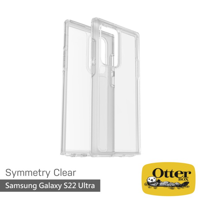 【OtterBox】Samsung Galaxy S22 Ultra 6.8吋 Symmetry炫彩透明保護殼(Clear透明)