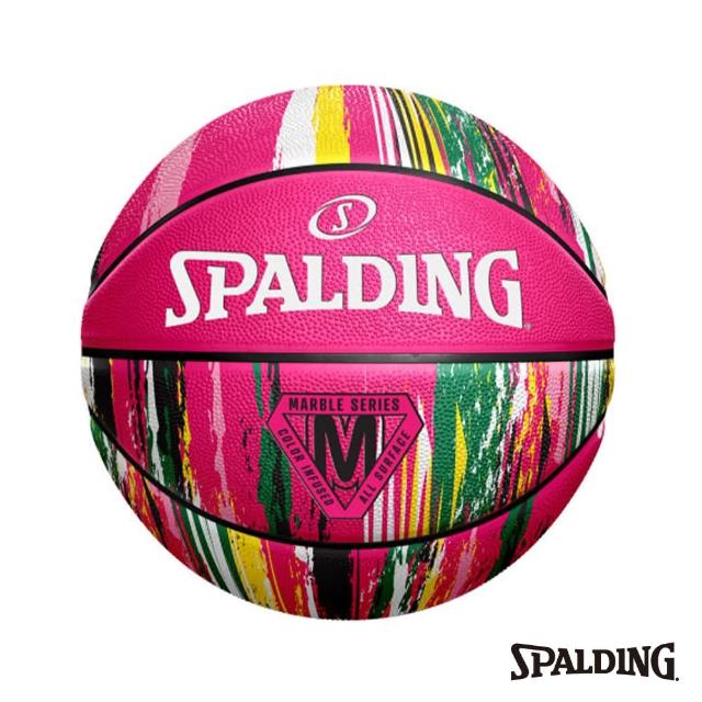 【SPALDING】SP 大理石系列 粉彩 橡膠 #6 籃球(橡膠)