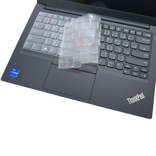 【Ezstick】Lenovo ThinkPad E14 Gen2 奈米銀抗菌TPU 鍵盤保護膜(鍵盤膜)
