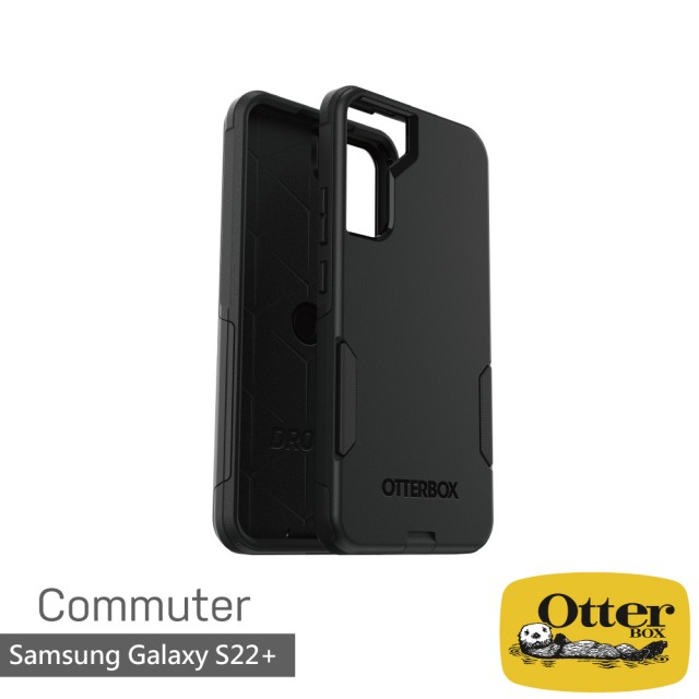 【OtterBox】Samsung Galaxy S22+ 6.5吋 Commuter通勤者系列保護殼(黑色)