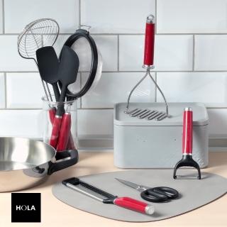 【HOLA】KitchenAid 經典系列 湯匙抹刀-經典紅