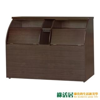 【綠活居】艾維 現代5尺雙人床頭箱(五色可選)