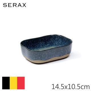 【SERAX】MERCI/N°6長方深盤/14.5cm/藍灰(比利時米其林餐瓷家飾)