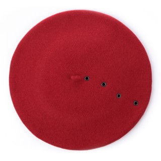 【西班牙ELOSEGUI】女BIDEA貝雷帽EL_BIDEA07050(波爾多紅)