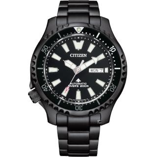 【CITIZEN 星辰】Promaster鋼鐵河豚EX Plus 亞洲限量潛水機械錶 NY0135-80E(NY0135-80E)