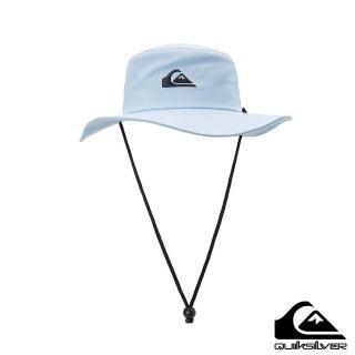 【QUIKSILVER】男款 配件 戶外運動帽 漁夫帽 休閒帽 衝浪帽 BUSHMASTER(淺藍)