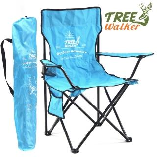 【TreeWalker】輕巧折合休閒椅(水藍)