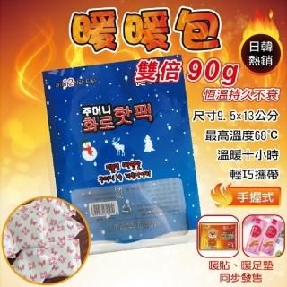 【Zhuyin】日寒熱賣加大手握式暖暖包/80包組(雙倍90G/更恆溫更持久/手握式暖暖包)