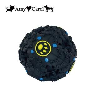 【Amy Carol】育智健身球-黑色5吋12cm（BD642152）(狗玩具/啾啾玩具)