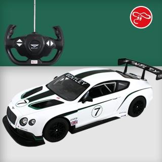 【Bentley 賓利】1:14 Bentley Continental GT3 遙控車(原廠授權)
