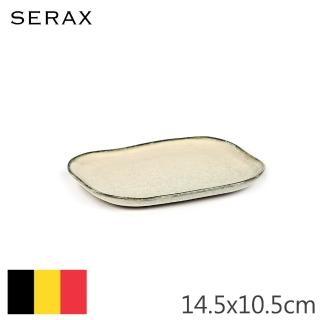 【SERAX】MERCI/N°3長方盤/14.5x10.5cm/灰白(比利時米其林餐瓷家飾)