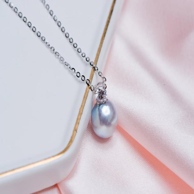 【A.pearl】獨秀 珍珠 項鍊(高級珍珠項鍊)