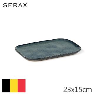 【SERAX】MERCI/N°2長方盤/23x15cm/藍灰(比利時米其林餐瓷家飾)