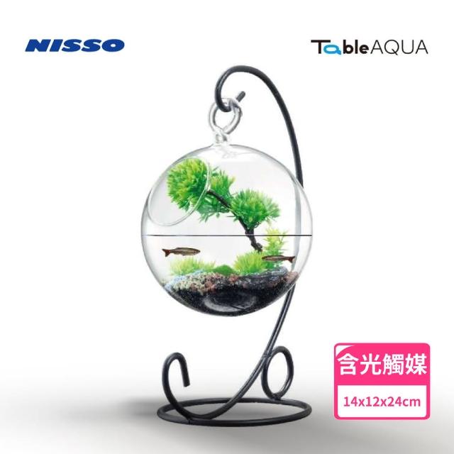【NISSO 尼索】Table AQUA Hanger 景觀生態套缸組(桌上型 魚缸 擺飾)
