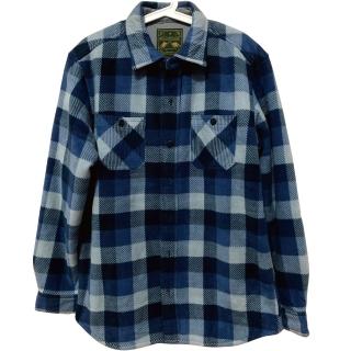 【WYPEX】英倫風保暖格紋襯衫男大尺碼外套(6色)
