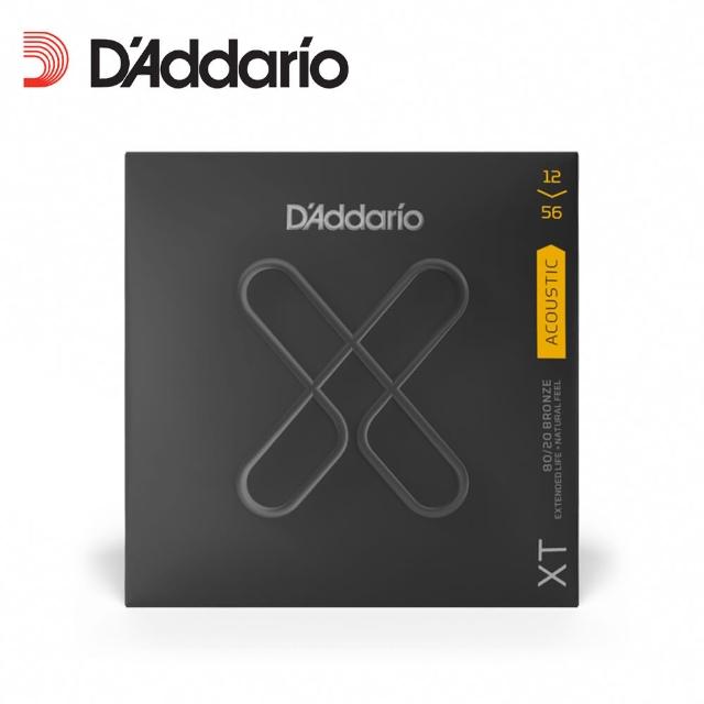 【D’Addario】XTABR 12-56 黃銅 民謠吉他弦(原廠公司貨 商品保固有保障)